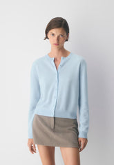 Bare Cashmere Noteworthy Cardigan - VILLA BLUE