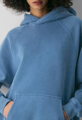 Cozy Sweatfleece Mega Raglan™ Hoodie - NO-STRESS LIGHT BLUE