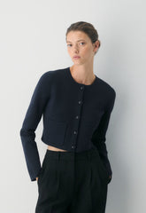 Notable Cardigan - Wonder Yarn - DARK NIGHT NAVY