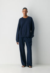 Della Sweatshirt - BLACK