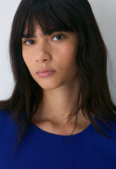 Fine Merino Wool Foundry Sweater - ABLAZE BLUE