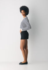Cotton Charm™ Sicily Cardigan - LT BIRCH/ ADMIRAL