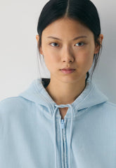 Cozy Sweatfleece Mega Zip Hoodie - NO-STRESS BEACH BLUE