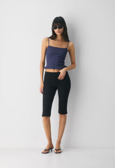 Wonder Yarn Cortland Top - HARBOUR NAVY