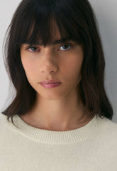 Bare Cashmere Meticulous Sweater - LIGHT BIRCH