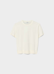 Bloor Shortsleeve Sweater - LIGHT BIRCH