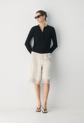 Noteworthy Cardigan - BLACK