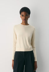 Bloor Sweater - WHITE SHADOW