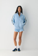 Anfield Track Jacket - RIPPLE BLUE/MULTI