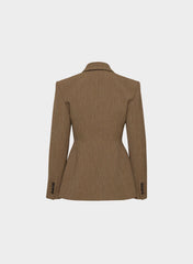 Standout Blazer - Eversential™ - KYLE CHECK SVL/MSC BRN