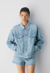 Denim Forum The ‘90s So-Soft Denim Jacket - 7 YRS BLEU TABOO