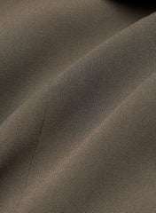 Brynn Shortsleeve Blazer - Sway Crepe - CACAO NIB BROWN