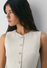 Regal Vest - Crepette™ - METROPOLIS BEIGE