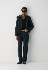 The Arno Jacket - City Twill - BLACK