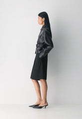 Kerr Jacket - UnReal Leather - BLACK