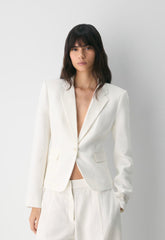 Etiquette Blazer - PowerLinen™ - LIGHT BIRCH