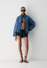 Remote Jacket - CruiseLinen™ - NO-STRESS MEDIUM BLUE