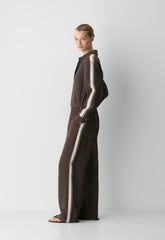 Jules Jacket - Crepette™ - RICH MOCHA BROWN/MULTI