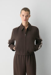Jules Jacket - Crepette™ - RICH MOCHA BROWN/MULTI