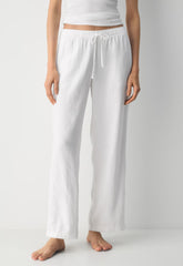 Sontag Linen Pant - WHITE