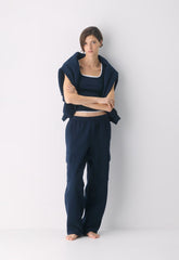 Cozy Sweatfleece Mega Cargo™ Sweatpant - ADMIRAL