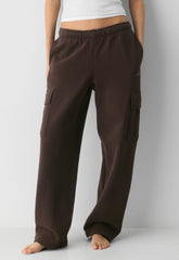 Cozy Sweatfleece Mega Cargo™ Sweatpant - RICH MOCHA BROWN