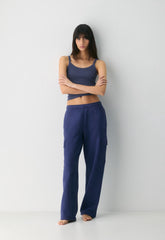 Cozy Sweatfleece Mega Cargo™ Sweatpant - HARBOUR NAVY