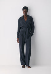 The Effortless Pant™ Curve-Fit - Crepette™ - DARK NIGHT NAVY