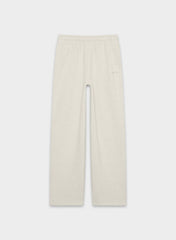 Cozy Sweatfleece Boyfriend Barrel Sweatpant - HEATHER ECRU