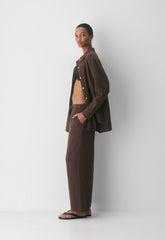 AirPlush Cotton™ Sail Pant - RICH MOCHA BROWN