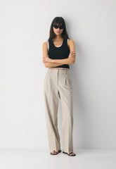 The Effortless Pant™ - Eversential™ Light - HUGH STRIPE MT PRL/GRY