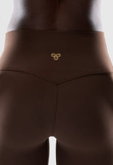 BUTTER Cheeky Hi-Rise 24 Legging - RICH MOCHA BROWN