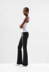 BUTTER Cheeky Hi-Rise Flare 32 Legging - BLACK