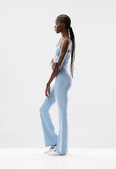 BUTTER Cheeky Infinite Hi Flare 32 Legging - RIPPLE BLUE