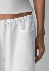 Narrative Barrel Pant - CruiseLinen™ - WHITE