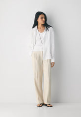 The Effortless Pant™ - PowerLinen™ - COOL BEIGE