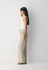 The Effortless Pant™ - PowerLinen™ - UNDYED DARK ECRU