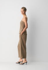The Lodge Pant™ Cropped - Crepette™ - FOLIO TAUPE
