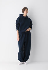 Cozy Sweatfleece Mega Baggy Balloon Jogger - ADMIRAL