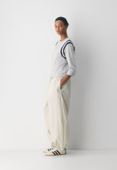 Spatial Balloon Pant - MATTE PEARL
