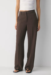 Agency Pant - Crepette™ - RICH MOCHA BROWN/MULTI