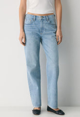 Denim Forum The '90s Iggy Lo-Rise Baggy Jean - 7 YRS BLEU TABOO