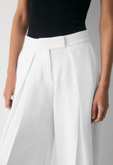 Cavetto Barrel Pant - Crepette™ - WHITE