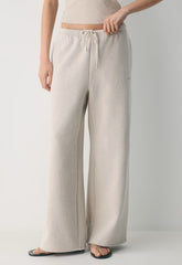 Cozy Sweatfleece Mega Flutter™ Sweatpant - HEATHER ECRU