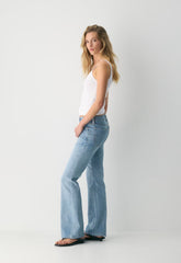 Denim Forum 002 Slim Lo-Rise Bootcut Jean - 7 YRS BLEU TABOO