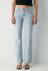 Denim Forum 002 Slim Lo-Rise Bootcut Jean - 15 YRS BRL THR BLEU