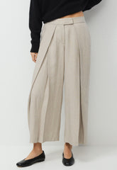Cavetto Barrel Pant - PowerLinen™ - UNDYED DARK ECRU
