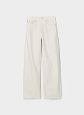 AGOLDE Arc Jean - CHALK WHITE