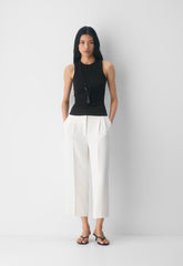 The Effortless Pant™ Cropped - Crepette™ - LIGHT BIRCH