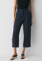 The Effortless Pant™ Cropped - Crepette™ - DARK NIGHT NAVY